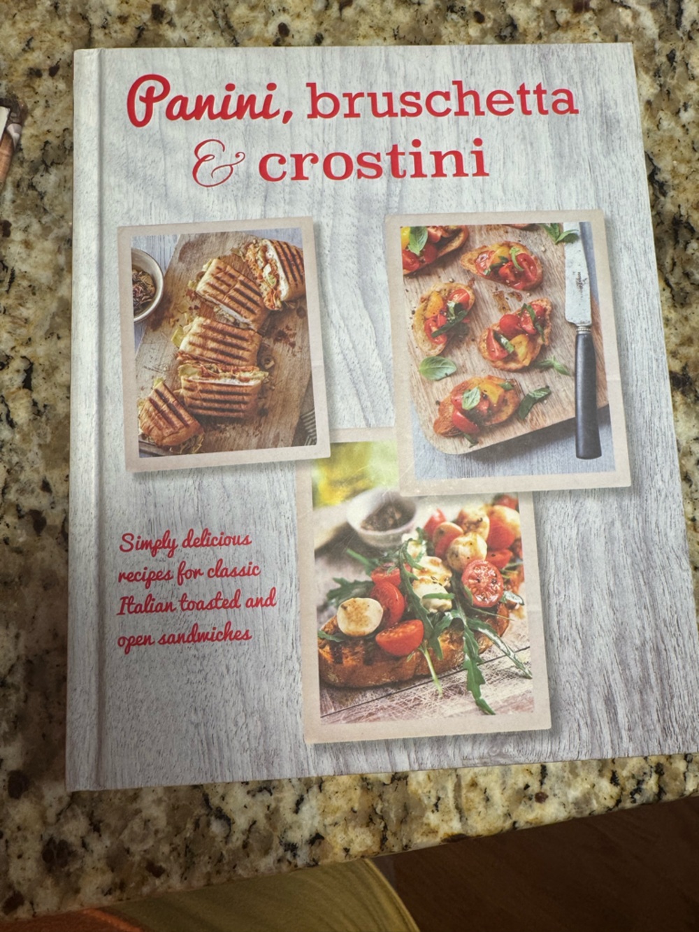 Panini, Bruschetta & Crostini Cookbook